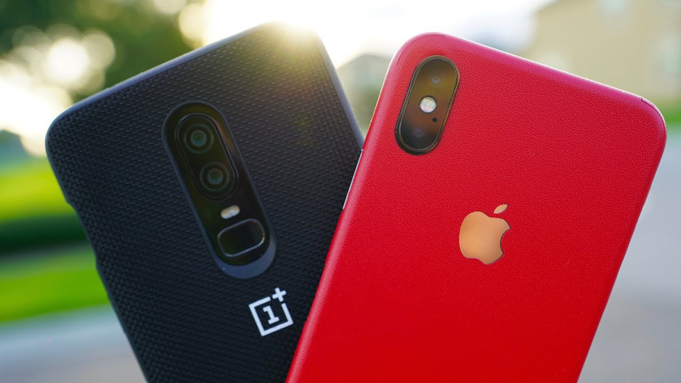iPhone X против OnePlus 6: у кого лучше камера (видео)