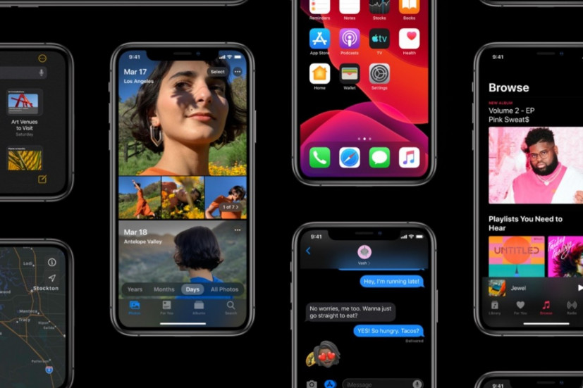 Tmavý motiv pro iPhone